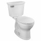 American Standard 747BA107SC.020 Champion Two-Piece 1.28 gpf Chair Height Round Front Toilet w/Seat