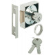 Hafele 231.06. KABA Spring Lock 8 Steel Nickel Plated 25MM