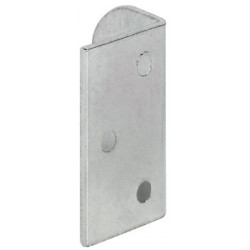 Hafele 231.13.706 Mastercombi Strike Plate Steel Nickel Plate