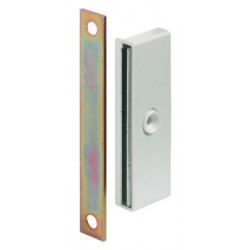 Hafele 246.50. Magnetic Catch, Flat Design, Adjustable, 5 kg Pull