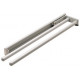 Hafele 510.54. Towel Rack Pull-Out, 2 Bar, Extendable