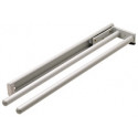 Hafele 510.54. Towel Rack Pull-Out, 2 Bar, Extendable