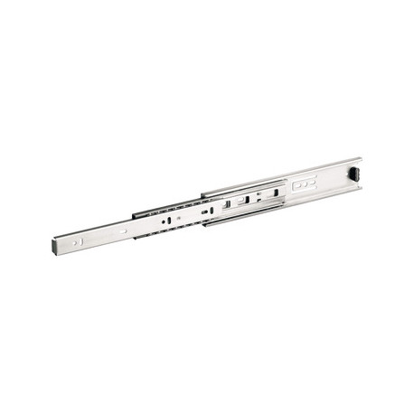 Hafele 420.43.0 Stainless Steel Side Mounted Slide, 88 - 115 lbs Weight Capacity