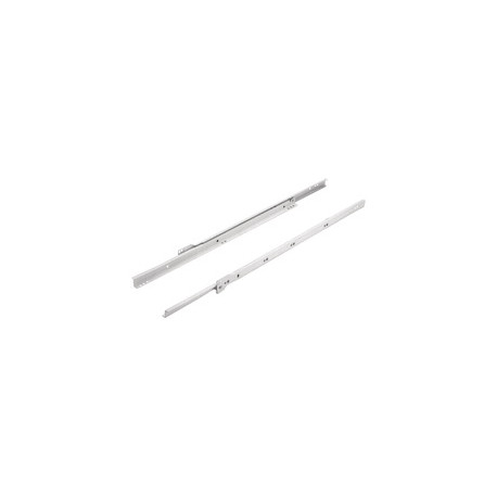 Hafele 423.37. Complete Sets, 3/4 Extension, Self-Closing, Bottom Mounted