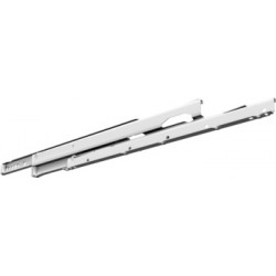 Hafele 423.46. Premium Epoxy Coated Bottom Mounted Slide