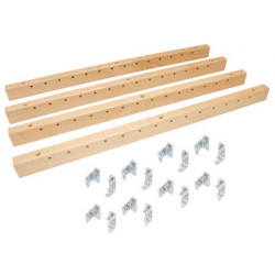 Hafele 431.01. Full Height (28"), Pilaster X-Series Bracket Kits