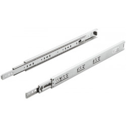 Hafele 432.21. Matrix Runner BB A45, Ball Bearing Slide, Full Extension, Steel, Side Mounted