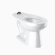 Sloan ST-20 Elongated Vitreous China Water Closet, Standard Height, Fixture Only