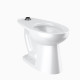 Sloan ST-20 Elongated Vitreous China ADA Height Floor Mount Water Closet - Fixture Only