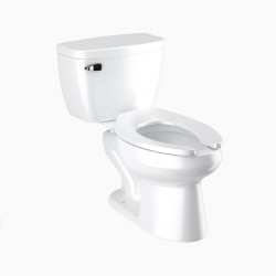 Sloan WETS-8009 Elongated Vitreous China Pressure Assisted Toilet