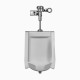 Sloan WEUS-100 SU-1009 Urinal Fixture w/ Royal Flushometer