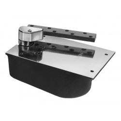 Rixson L27-180 Extra Heavy Duty 3/4" Offset Hung Floor Closer - 180 Degree Opening, For Lead-Lined 2" to 3" Door