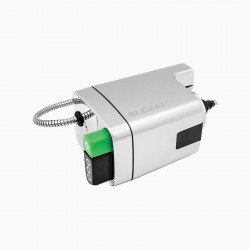 Sloan EL-750-A Exposed Sensor Hardwired Water Closet Retrofit Flushometer, Dual Flush Side Mount, Polished Chrome
