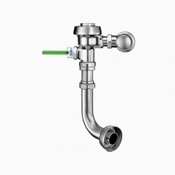 Sloan WES-120 UPPERCUT Exposed Dual-Flush Water Closet Flushometer, Rough In Dimension-11 1/2", Polished Chrome