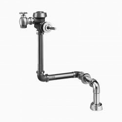 Sloan ROYAL 142 ROYAL Concealed Water Closet Flushometer, Finish-Rough Brass