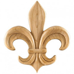 Hardware Resources APL-14 Fleur-de-Lis Applique