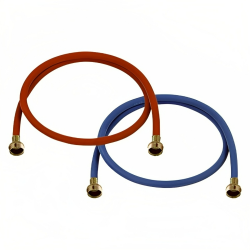 Abbott Rubber WA6RB Twin Pack Premium Rubber Washing Machine Hose