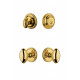 Grandeur Georgetown Rosette w/ Eden Prairie Knob & Matching Deadbolt