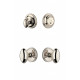 Grandeur Georgetown Rosette w/ Eden Prairie Knob & Matching Deadbolt
