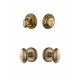 Grandeur Georgetown Rosette w/ Eden Prairie Knob & Matching Deadbolt
