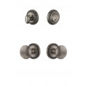 Grandeur Newport Rosette w/ Fifth Avenue Knob & Matching Deadbolt