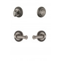 Grandeur Newport Rosette w/ Georgetown Lever & Matching Deadbolt