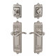 Grandeur Windsor Plate w/ Bellagio Lever & Matching Deadbolt