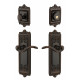 Grandeur Windsor Plate w/ Bellagio Lever & Matching Deadbolt
