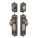 Grandeur Windsor Long Plate w/ Eden Prairie Knob & Matching Deadbolt