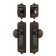 Grandeur Windsor Plate w/ Fifth Avenue Knob & Matching Deadbolt