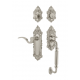 Nostalgic Warehouse VICMAN_F Grip Victorian Plate F Grip Entry Set w/ Manor Lever