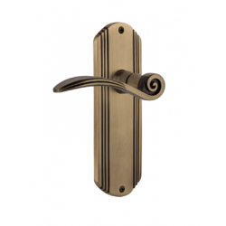 Nostalgic Warehouse DECSWN Deco Plate w/ Swan Lever