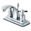 Kingston Brass KS464 Millennium 4" Centerset Lavatory Faucet