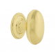 Nostalgic Warehouse CKB_HOM Homestead Brass 1 3/4" Cabinet Knob w/ Rose