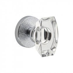 Viaggio CLOMLTSTA Circolo Leather Rosette with Stella Crystal Knob