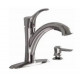 American Standard 9015.101.002 Mesa Pull-Out Kitchen Faucet With Soap Dispenser, Chrome