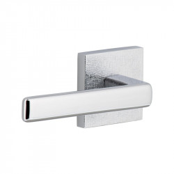 Viaggio QADMLNLUS Quadrato Linen Rosette with Lusso Lever