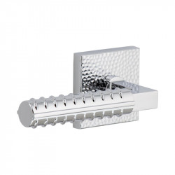Viaggio QADMHMCON-REB Quadrato Hammered Rosette with Contempo Rebar Lever