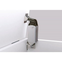 Sugatsune S-AT02W Heavy Spring Loaded Lid Stay, Finish-Plain