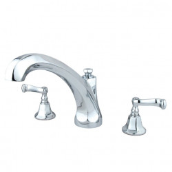 Kingston Brass KS432FL Roman Tub Filler,French Lever