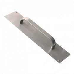 Richelieu 141 Aluminum Door Pull and Plate