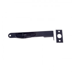 JVJ Hardware 6" Radius Corner Flush Bolt, Oil Rubbed Bronze Finish, Composition SB/Steel