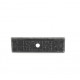 Hickory Hardware P7313-SPA/VP Arts & Crafts Backplate, 3 1/2"(L) x 1"(W), Vibra Pewter