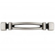 Hickory Hardware P3571-SAS Burke Cabinet Pull, Center to Center Length 3", Satin Antique Silver