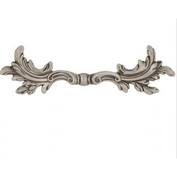 Hickory Hardware P8157-ST Manor House Cabinet Pull, Center to Center Length 3", Silver Stone