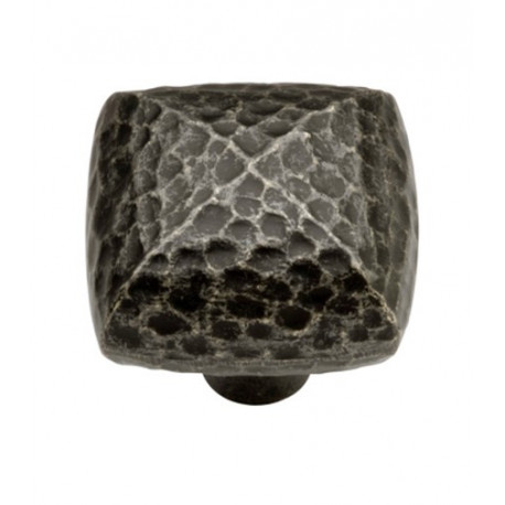 Hickory Hardware P3062 Mountain Lodge Square Cabinet Knob, Length 1 1/4"