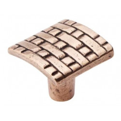 Salo Art Design WV-38S Weave 1-1/2" Square Cabinet Knob