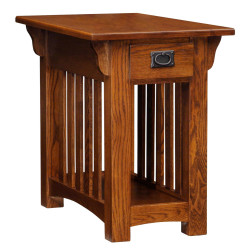 Design House 8206 Mission Impeccable 1-Drawer Chairside Table