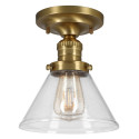 Design House 589069 Augustin Ceiling Light w/ Clear Seedy Glass