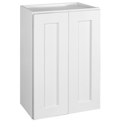 Design House 543132/73 Brookings 36" Height 2-Door Wall Cabinet In White, Unassembled
